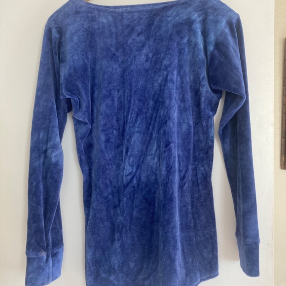 Loverly Goods Velour Long Sleeve top size S/M worn twice - Picture 2 of 3